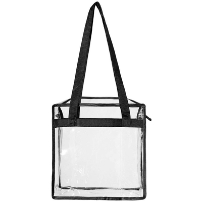 Sac en plastique coloré de crayon de PVC de l'emballage 30x10x37cm CMYK de poignée