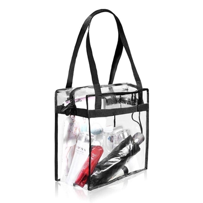 Sac de crayon de PVC du supermarché 0.2mm Tote Beautiful 35x14x38mm