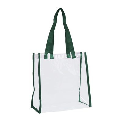 Sac en plastique coloré de crayon de PVC de l'emballage 30x10x37cm CMYK de poignée