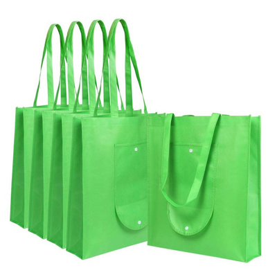 Sac non tissé pliable imprimé de 80gsm TNT 35x12x40cm