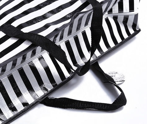 Grand sac tissé par polypropylène stratifié de 100pcs 80gsm RoHS
