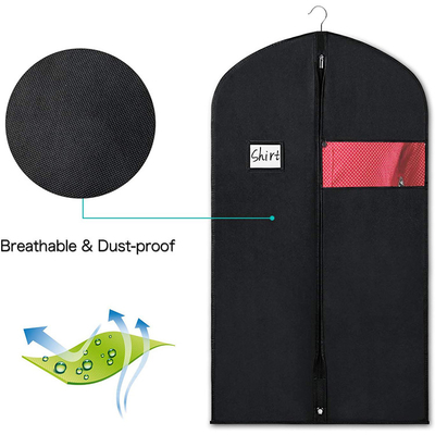 Couverture non tissée antipoussière de costume des hommes 70gsm 60x120cm