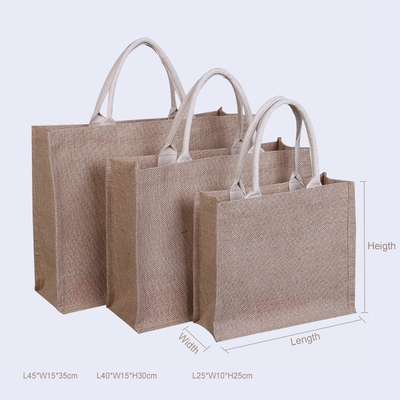 Sac à provisions de jute de CMYK