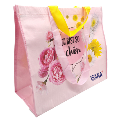 RPET 60X3cm 30g CMYK BOPP a stratifié les sacs tissés par pp