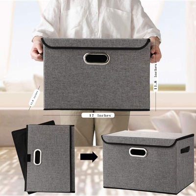 Boîte pliable de tissu de l'habillement 10L 10KG 32x32x16cm