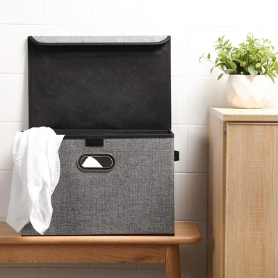 Boîte pliable de tissu de l'habillement 10L 10KG 32x32x16cm