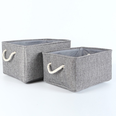 boîtes de rangement pliables de la toile 10L