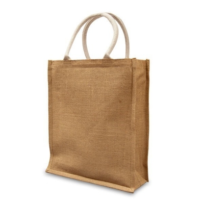 Sac à provisions de jute d'OEM Tote Women Beach 45x15x33cm