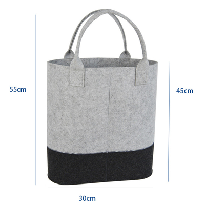 La fibre de polyester MQR501 pliant a senti Tote Bag