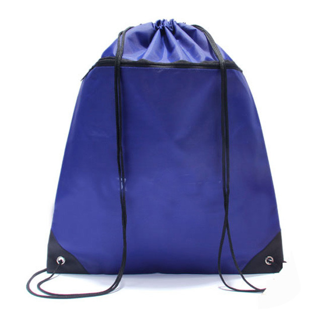 Sacs de cordon 22x40cm en nylon de la couleur RPET 0.4cm du vert 2