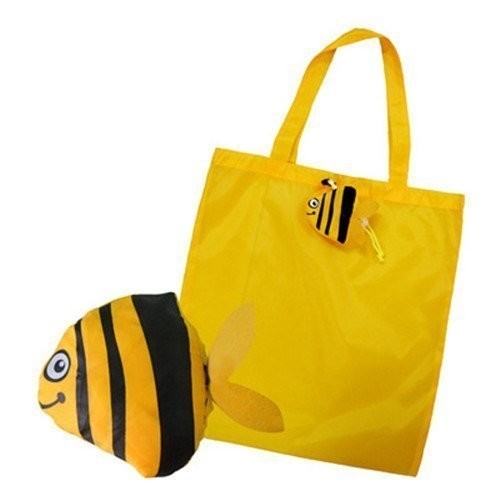 Sac à provisions se pliant en nylon coloré des poissons 210D 40x50cm CMYK