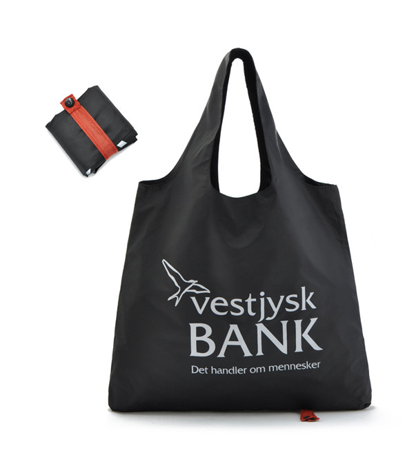 1 polyester 40cmx60cm 190T de tirage en couleurs pliant Tote Bag